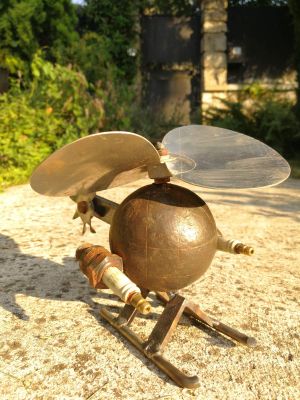 sculpture « petankilateur «